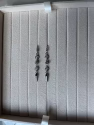 Meira Earrings silver