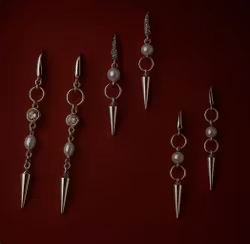 Julklappskitt ”Perfect earring stack” silver