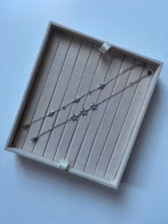 Duo bling bracalets silver