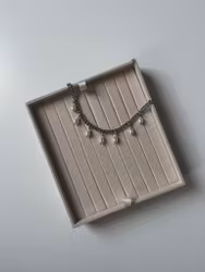 Pearls of Winter necklace silver