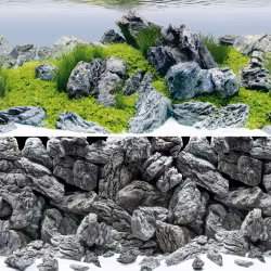 Juwel Poster 4 – Rock & Aquascape (150 x 60 cm)