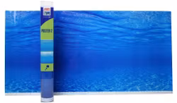 Juwel Bakgrund Poster 2 2 sidig Blått hav 150x60cm