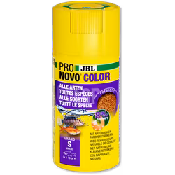 JBL Pronovo Color Grano Small Click 100ml – Färgstärkande granulatfoder för tropiska fiskar
