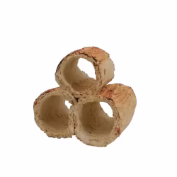 TYROL Naturell Rör-pyramid  (9x9x7,5cm)