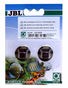 JBL Sugkopp till 6–7 mm Termometrar (2-pack)