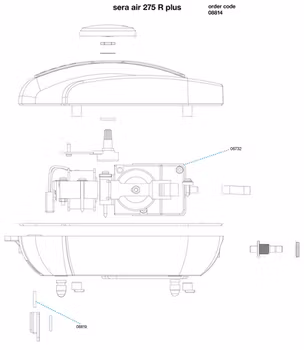 Sera Luftpump Air Plus 275
