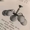 Halvklotkupa blank vaniljgul 14 cm (hål Ø 46 mm)