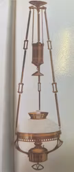 Kopia Stor taklampa från Böhlmarks lampfabrik 20''' modellnummer 1648