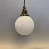 klotkupa lampa vit opal opalvit fonsterlampa tygsladd