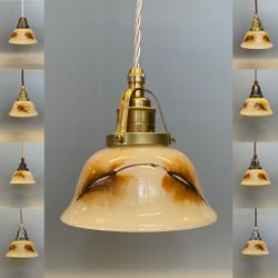 Klockskärmslampa Rosdala Glasbruk 15 cm