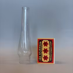 24-25 mm - lampglas till fotogenlampa 2''' lök (äldre)
