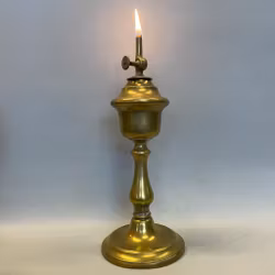 Antik Gardonlampa 26 cm i mässing