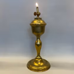 Antik Gardonlampa 27 cm i mässing