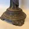 Bordsfotogenlampa på figurinfot 1870-tal 10'''