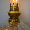 Bordsfotogenlampa på figurinfot 1870-tal 10'''