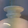 Klassisk bordsfotogenlampa med antik skärm 10'''