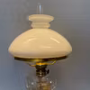 Klassisk bordsfotogenlampa med antik skärm 10'''