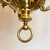 Otrolig mässingsfotogenlampa i uran med 9 ljus 20'''