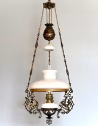 Klassisk fotogenlampa "Papegoja" 14'''