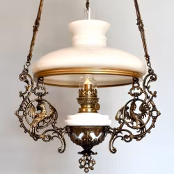 Klassisk fotogenlampa "Papegoja" 14'''