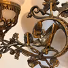 Underbar väggfotogenlampa på arm 14''' (finns ett par)