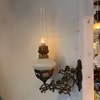 Underbar väggfotogenlampa på arm 14''' (finns ett par)