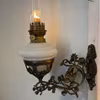 Underbar väggfotogenlampa på arm 14''' (finns ett par)