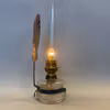 Väggfotogenlampa med snäckreflektor 6'''