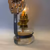Väggfotogenlampa med snäckreflektor 6'''
