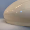 275 mm 27,5 cm vestaskärm lampskärm fotogenlampa 28 cm 280 mm gul ljusgul benvit vanilj