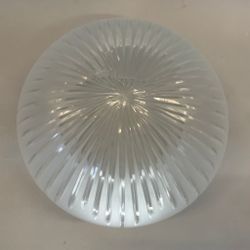 143 mm (145) - Ampelglas frostat med slipad stjärna (äldre)