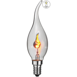 Flamma E14 "fladdrande låga" 3 watt