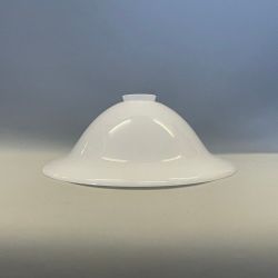 60 mm krage - Klockskärm opalvit 29 cm