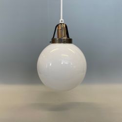 Klotlampa opalvit liten 15 cm