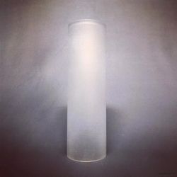42x140 mm - lampglas till fotogenlampa matt cylinder