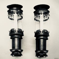 65x117 mm - lampglas cylinderform till tåglykta (ljusstake)