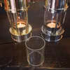 46x55 mm - lampglas cylinder till bl.a. Tealight
