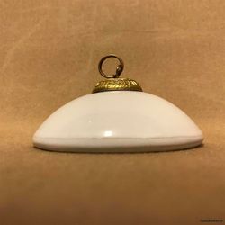 Sotskydd för fotogenlampa - Karlskrona Lampfabrik - hängande porslin Ø 80 mm