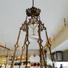 Sotskydd för fotogenlampa - Karlskrona Lampfabrik - hängande porslin Ø 80 mm