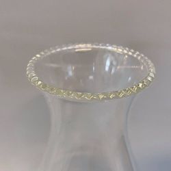 63 mm - lampglas till fotogenlampa Lotus mellan (krusig kant)