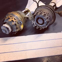 74-76 mm veke till fotogenlampa för 15-16''' specialrundbrännare