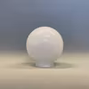 80 mm krage - Klotkupa opalvit 15 cm