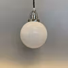 klotkupa lampa vit opal opalvit fonsterlampa tygsladd