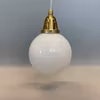 klotkupa lampa vit opal opalvit fonsterlampa tygsladd