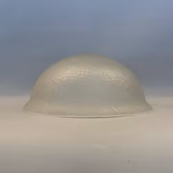 197 mm - Plafondglas frostat lädermönster (äldre)