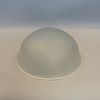 197 mm - Plafondglas frostat lädermönster (äldre)
