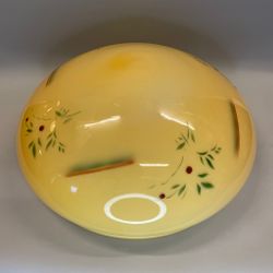 338 mm (340) - Strindbergsskärm/ampelglas handmålad (äldre)
