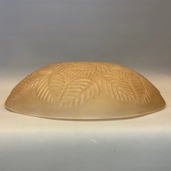 338 mm - Plafondglas aprikos/ljusbrun med hål Ø 41 mm (äldre)
