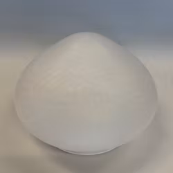 185 mm (190) - Ampelglas frostat lädermönster (äldre)