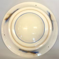 360 mm - Plafondglas marmorerat med tre hål för snörupphängning (äldre)